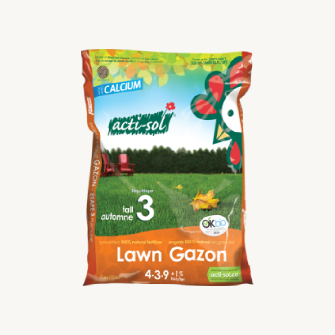 Engrais Acti-sol - Gazon (4-3-9) - Étape 3