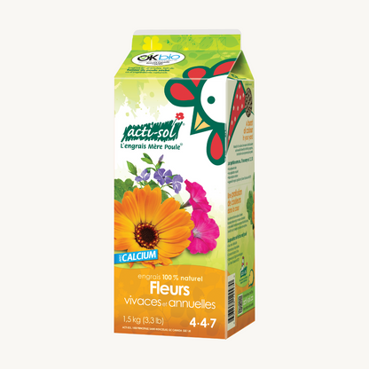 Engrais Acti-sol - Fleurs Vivaces et Annuelles(4-4-7)