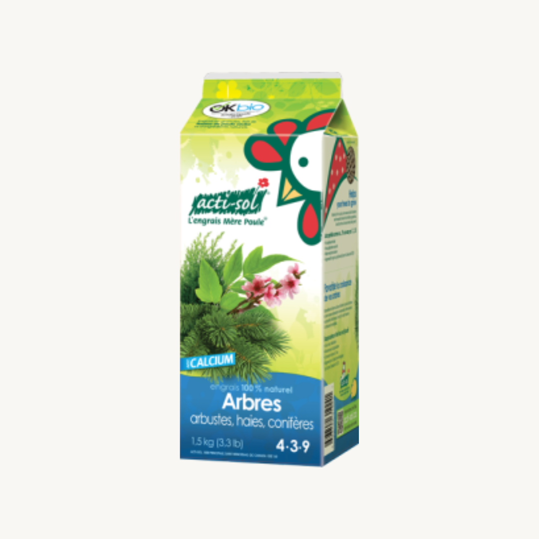 Engrais Acti-sol - Arbres & Arbustes (4-3-9)