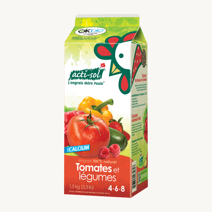 Engrais Acti-sol - Tomates et Légumes (4-6-8)