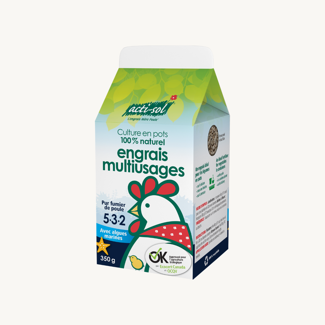 Engrais Acti-sol - Sol Multi- Usages à saupoudrer (5-3-2)